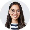 Female avatar in glasses